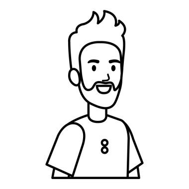 genç adam avatar karakter