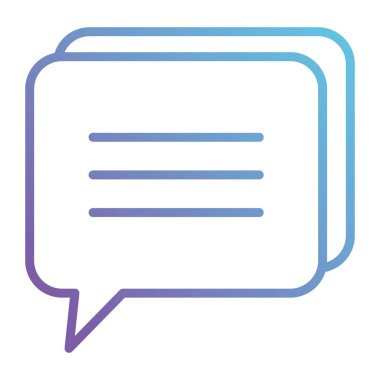 konuşma balonu ileti simgesi