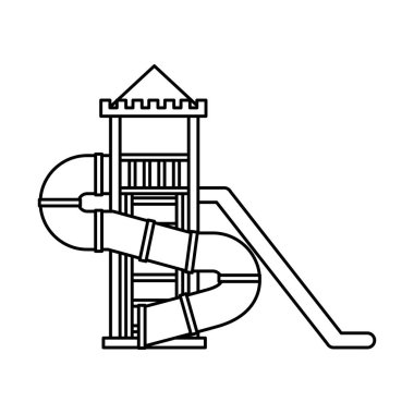 Oyun alanı Oyunlar izole simgesi