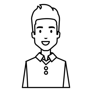 genç adam avatar karakter