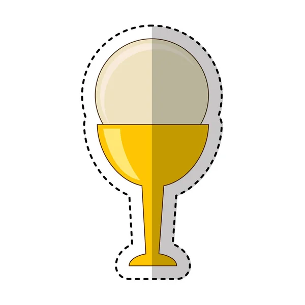 Première icône de calice communion — Image vectorielle