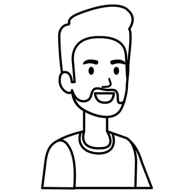 Sakallı genç adam Avatar karakteri