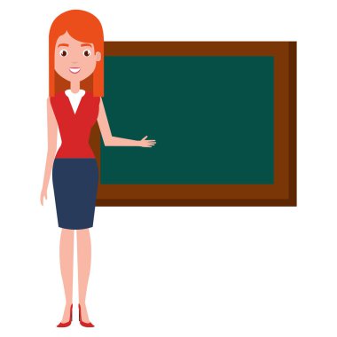 kara tahta karakter ile öğretmen