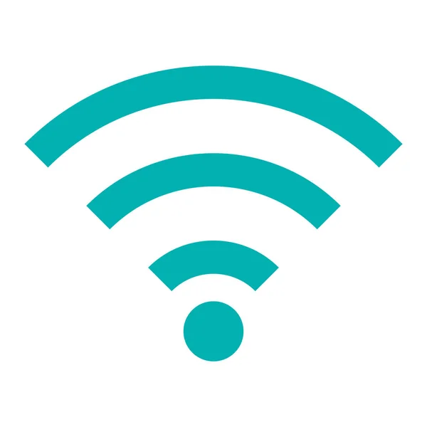 Wellen Wifi-Signalbereich — Stockvektor