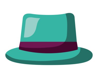 zarif yüksek silindir şapkalı erkek