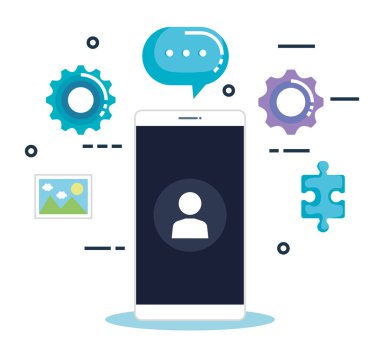 iş pazarlama ile Smartphone