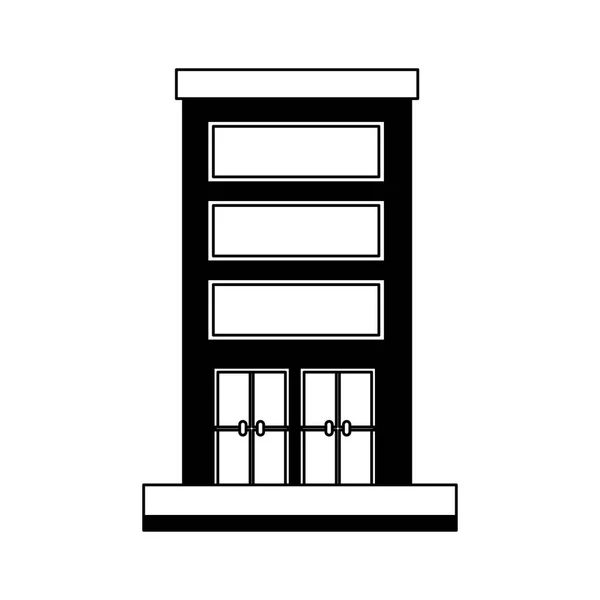 Bouw structuur geïsoleerde pictogram — Stockvector