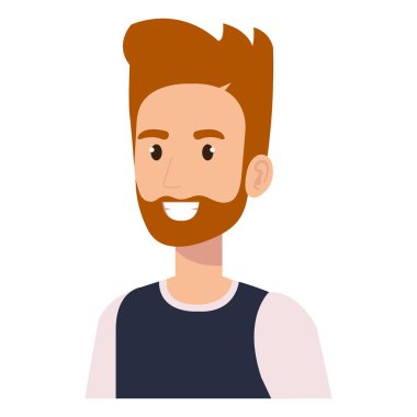 genç adam avatar karakter