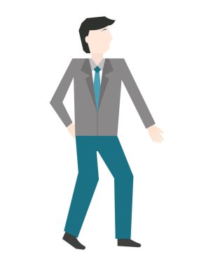 işadamı zarif avatar karakter