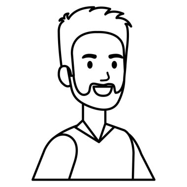 Sakallı genç adam Avatar karakteri