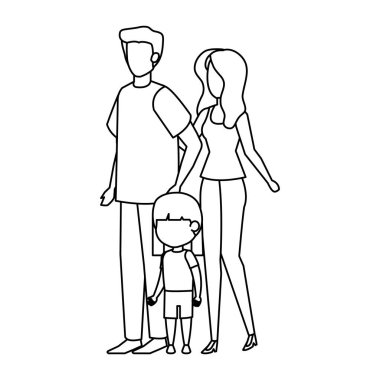 Ebeveynlerin çift kızı karakterlerle