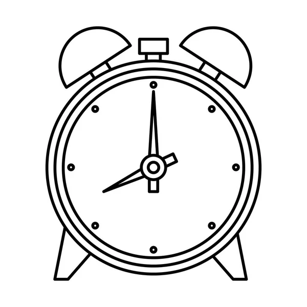Väckarklocka isolerade ikonen — Stock vektor