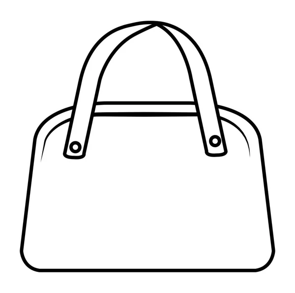 Κομψή γυναικεία τσάντα εικονίδιο — Διανυσματικό Αρχείο