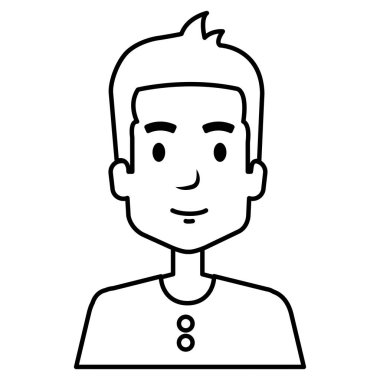 genç adam avatar karakter