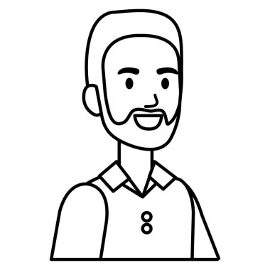 Sakallı genç adam Avatar karakteri