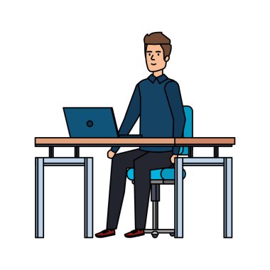 İşyerinde zarif işadamı