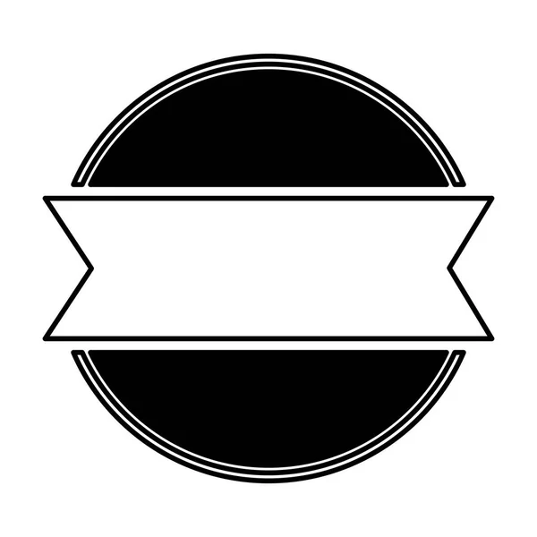 Ícone isolado emblema fita —  Vetores de Stock