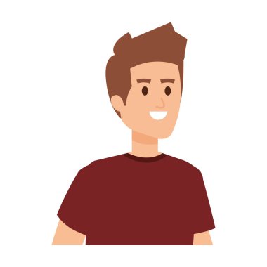 genç adam avatar karakter