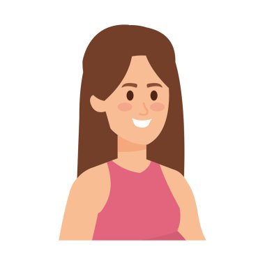 güzel genç kadın karakter