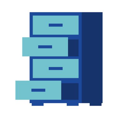 Ofis dolap mobilya Organizatör açık çekmeceler