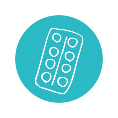 renkler palet izole simgesi