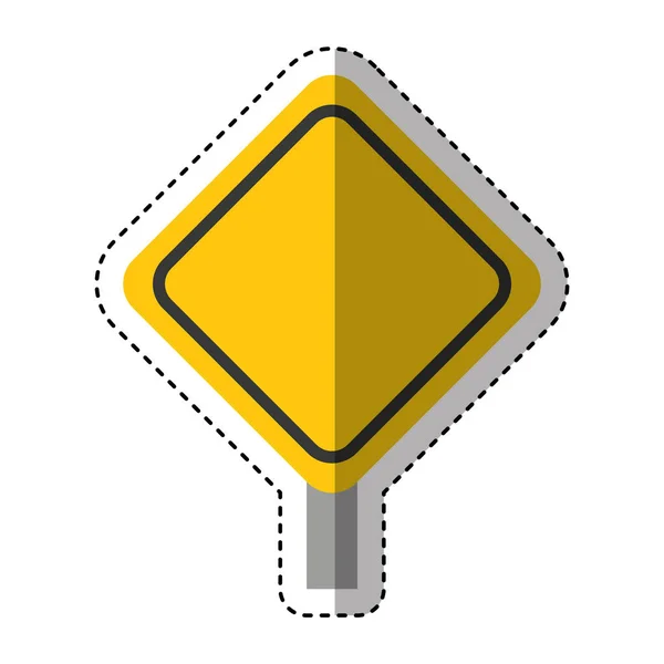 Traffic signal isolated icon — Stock Vector