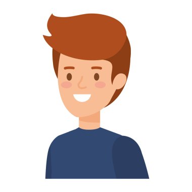 genç adam avatar karakter