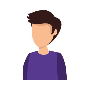 genç adam avatar karakter