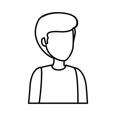 genç adam avatar karakter