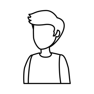 genç adam avatar karakter