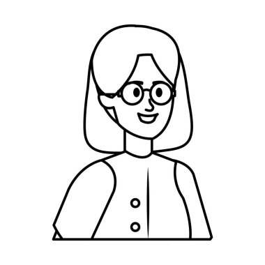 sevimli büyükanne avatar karakter