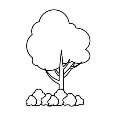 ekoloji ağaç bitki simgesi