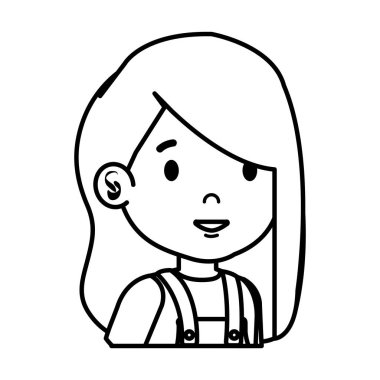 küçük kız çocuk karakter