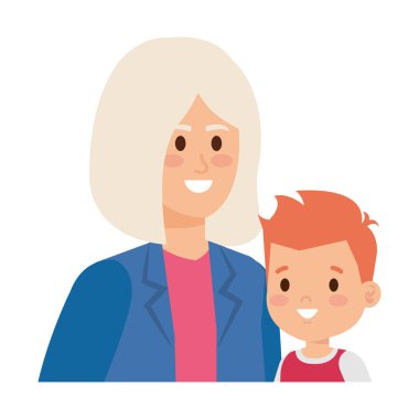 torunu ile sevimli büyükanne