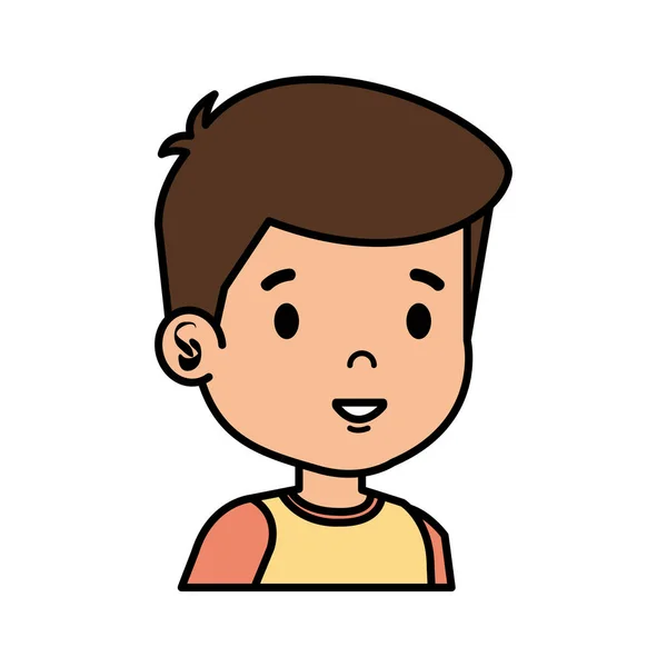 Персонаж маленького мальчика — стоковый вектор