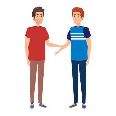 genç erkek avatarları karakterler