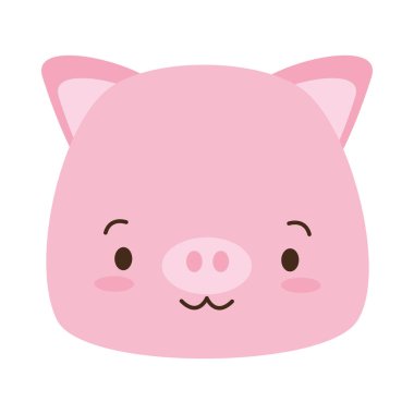 sevimli piggy karikatür