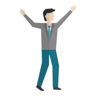 Avatar karakter kutluyor işadamı