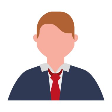 işadamı karakter portre izole görüntü