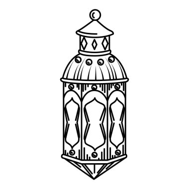 ramadam karadağlı lamba asılı