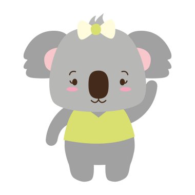 Sevimli hayvan çizgi filmi