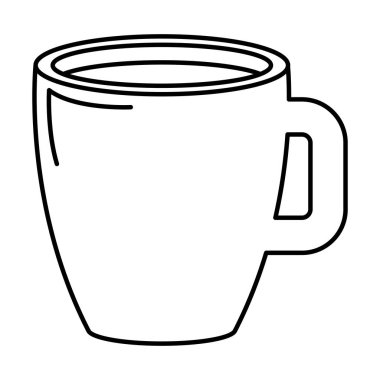 kahve fincan izole simgesi