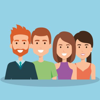 Gençler grubu avatarları