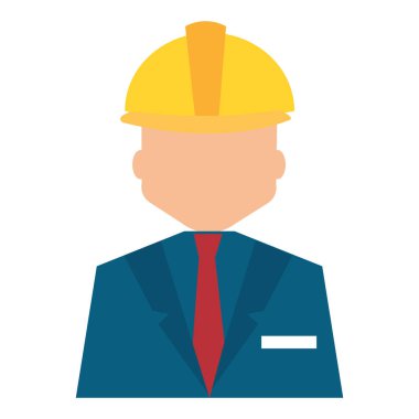 İşçi kask avatar ile
