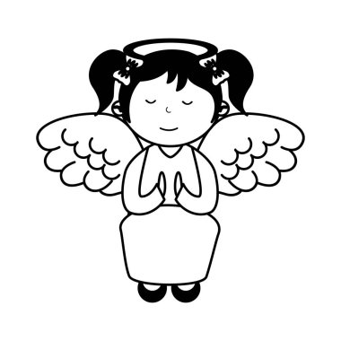 küçük kız melek karakter
