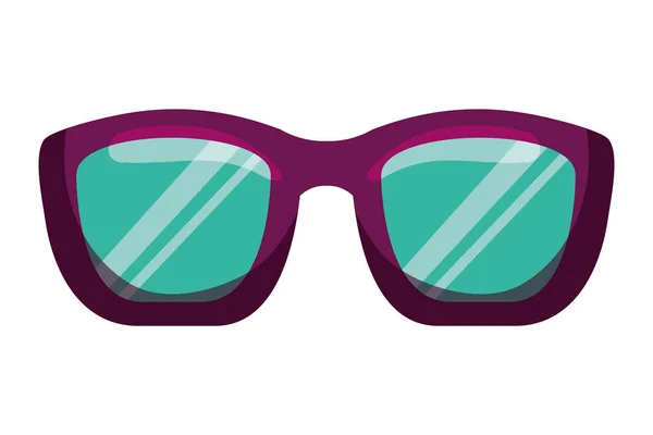 Optické brýle izolované ikona — Stockový vektor