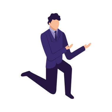 dizlerimin üzerinde zarif işadamı aşağı