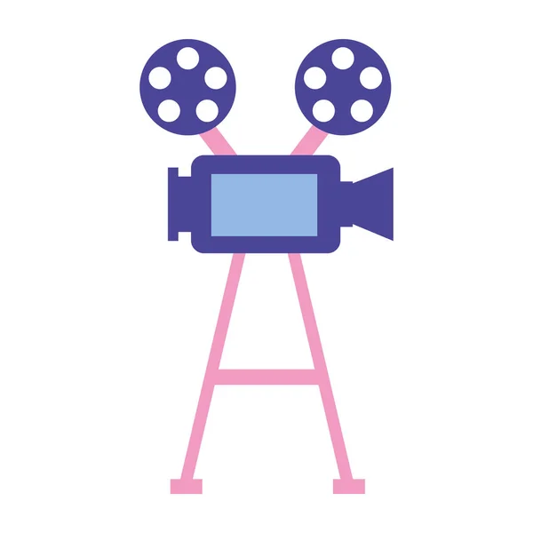 Projector Reel productie film film — Stockvector