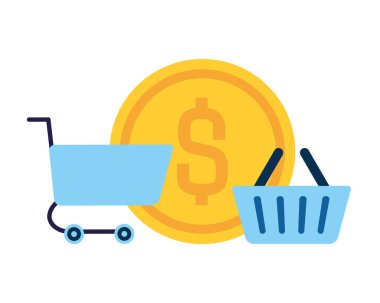 Çevrimiçi alışveriş kavramı