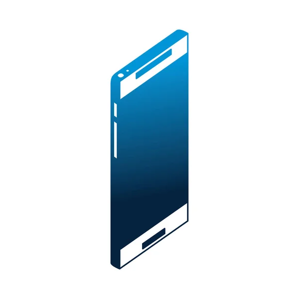 Izometrické ikony zařízení smartphone — Stockový vektor